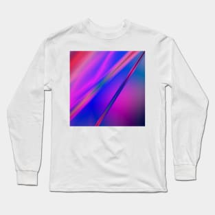 pink blue orange texture design Long Sleeve T-Shirt